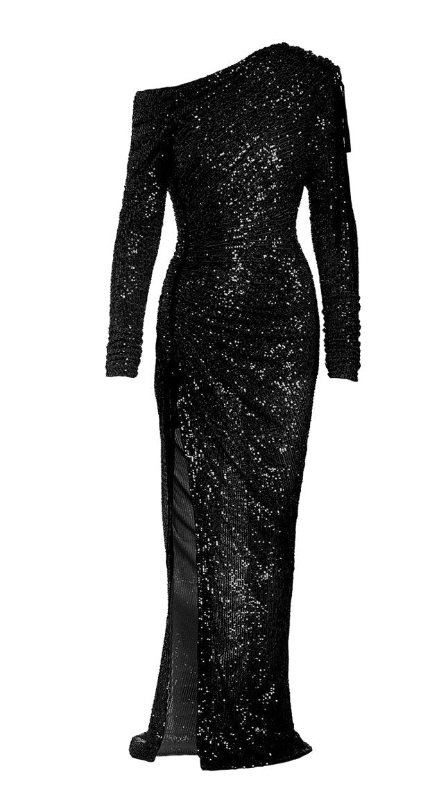 The Dimitra Sequined Maxi Dress Dresses Atelier MANCE